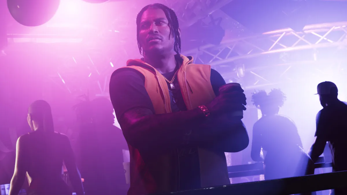 DreQuan Priest representing Vice City's music and entertainment scene in GTA 6