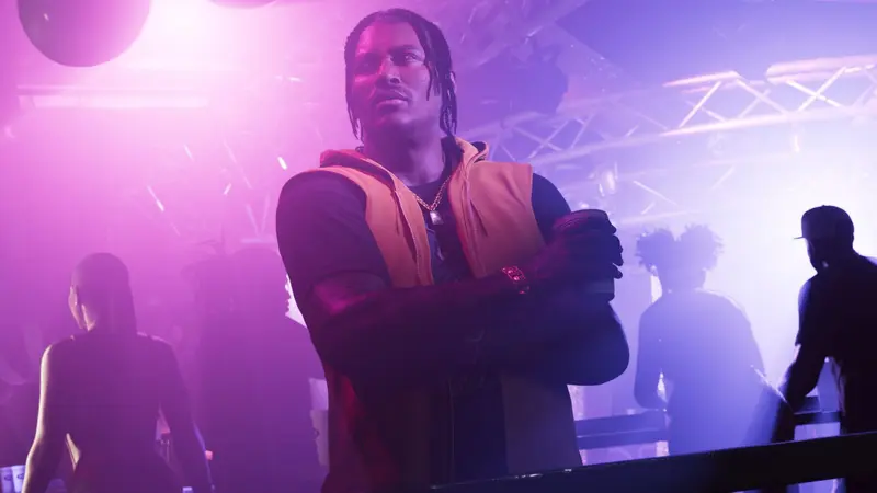 DreQuan Priest representing Vice City's music and entertainment scene in GTA 6