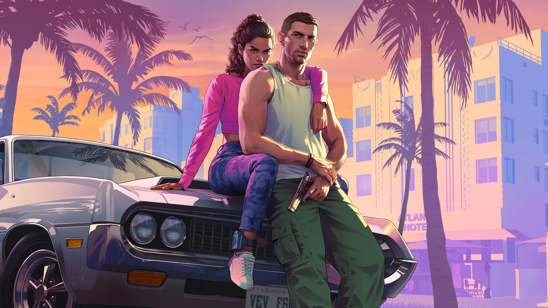 Jason Duval and Lucia Caminos, the two lead characters of Grand Theft Auto VI
