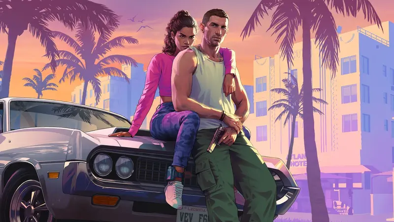 Jason and Lucia from GTA VI Trailer 1