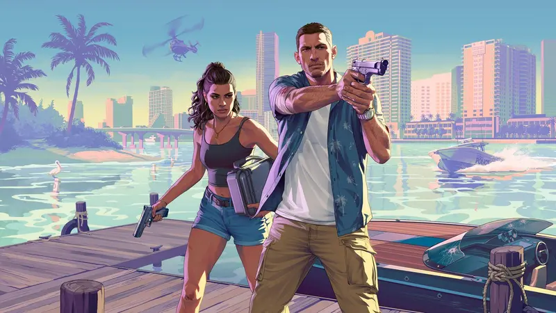 Jason and Lucia from GTA 6 trailers - the stars of the most viral gaming moments