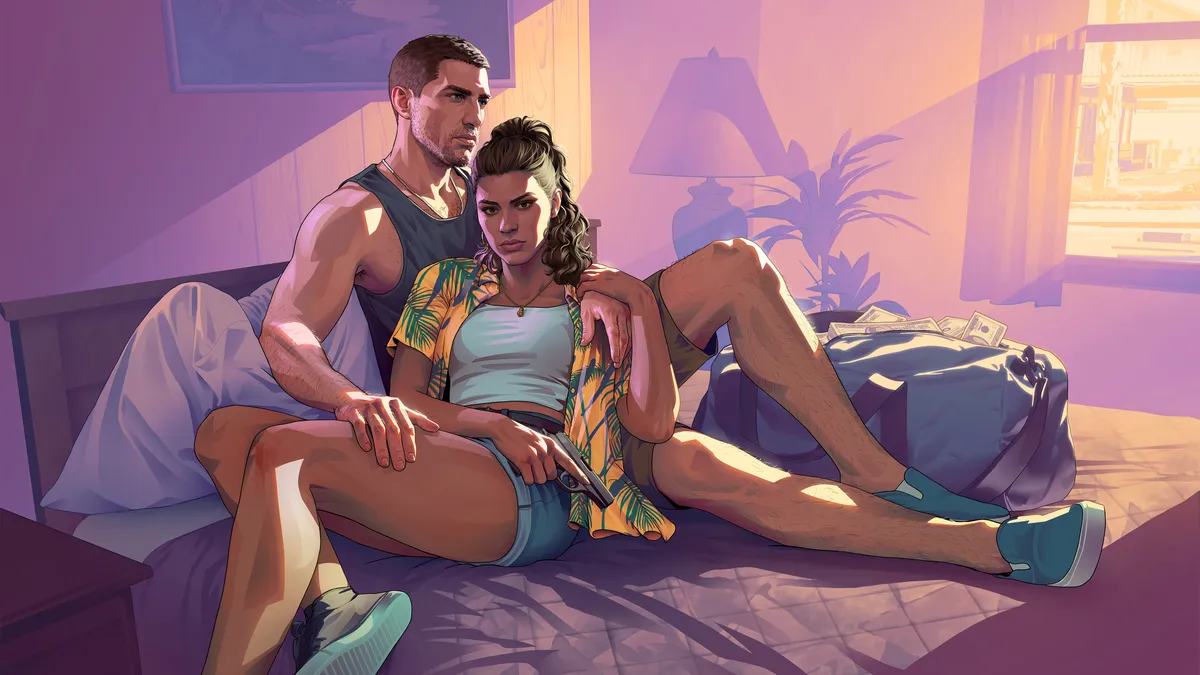 Jason and Lucia from GTA 6, the leads of the Extended Look gameplay reveal