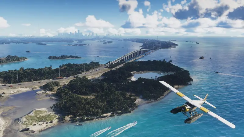 GTA 6's Leonida Keys showcasing Rockstar's recreation of the Florida Keys