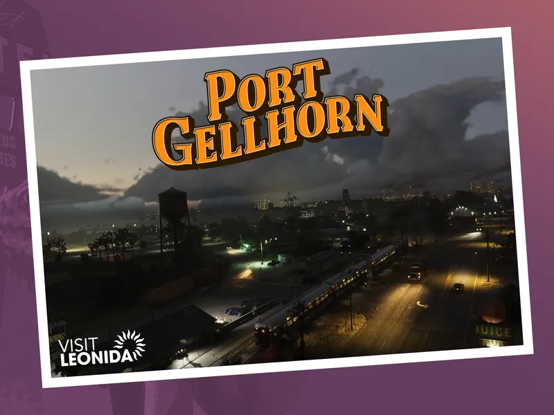 Port Gellhorn Postcard