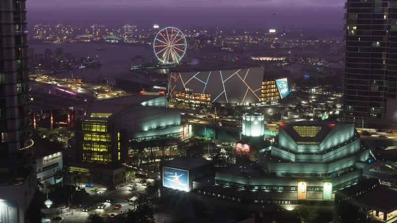 Vice City at night