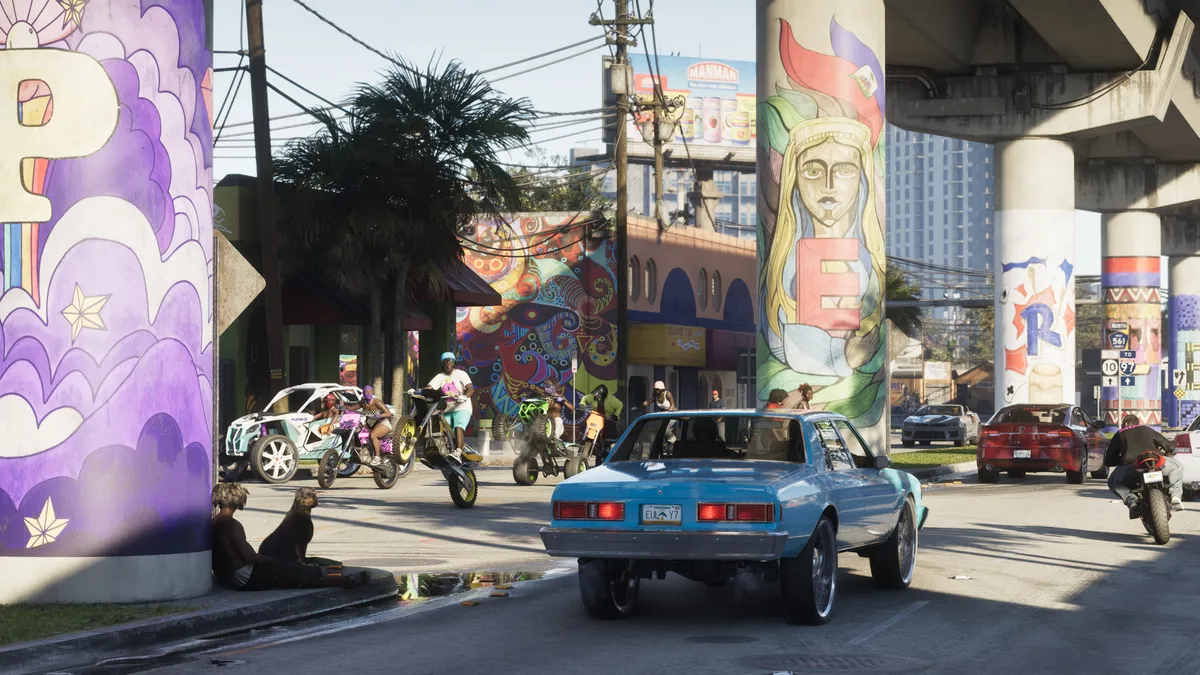 Leonida in GTA 6 - a screenshot from Rockstar Games