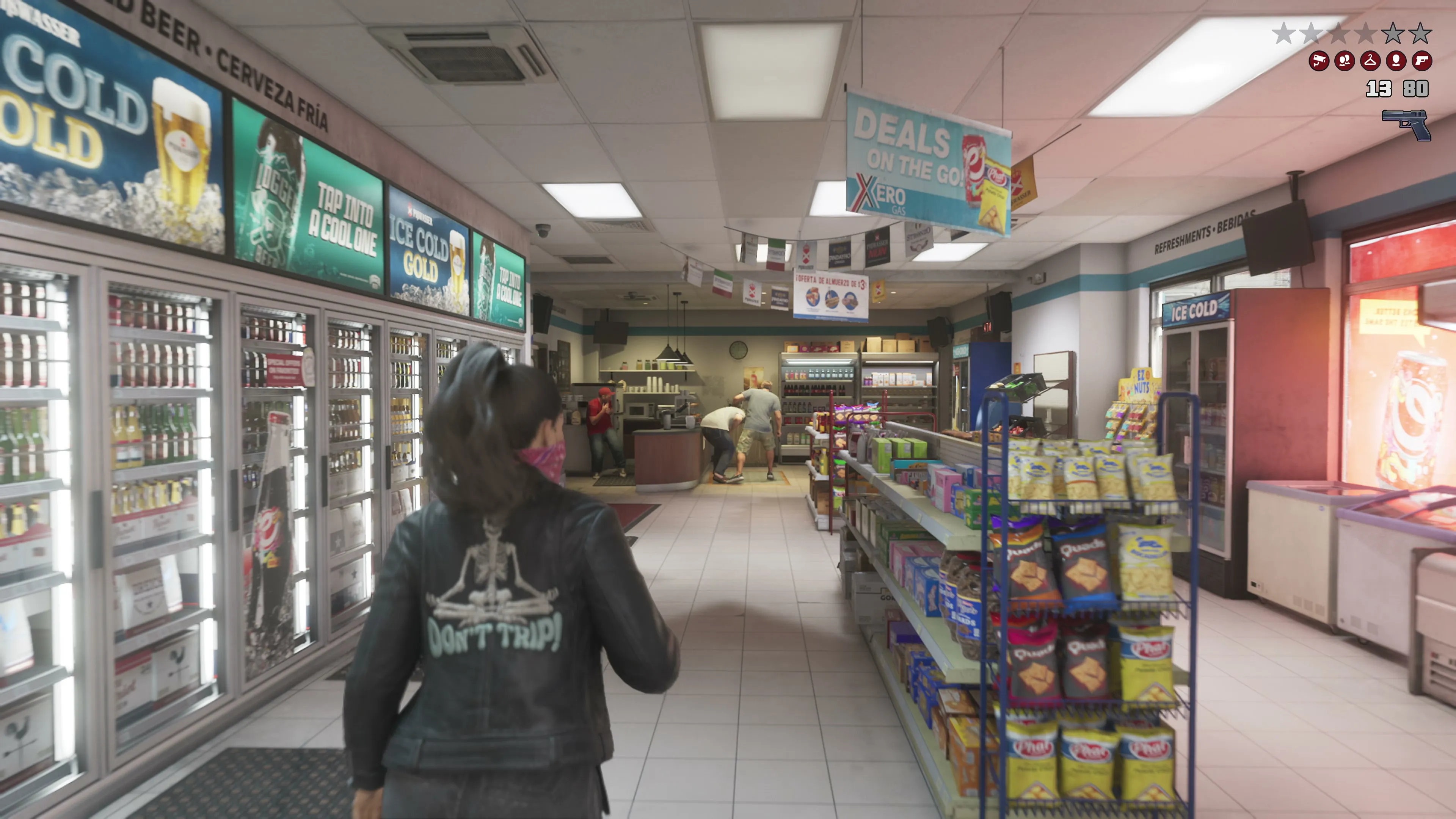 A convenience store robbery in GTA 6